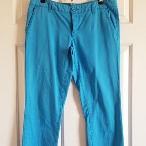 Mossimo turquoise chinos